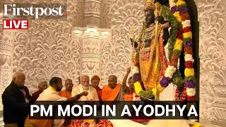 LIVE: PM Modi Leads Consecration of Grand Ram Temple in Ayodhya | Ram Mandir Ayodhya LIVE Updates