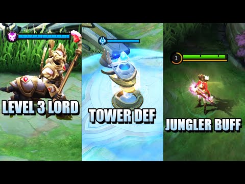 NEW BATTLEFIELD TIMELINE - LEVEL 3 LORD, JUNGLER PROTECTION AND TOWER DEFENSE