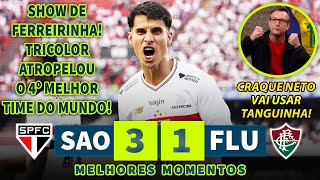 STAR NETO WILL WEAR THONG | São Paulo x Fluminense | Highlights (COMPLETE) | Brasileirão