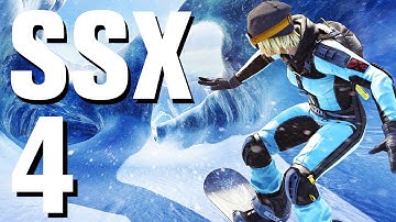 SSX Walkthrough Part 4 Deadly Descent 1 - Intrepid - No Armor