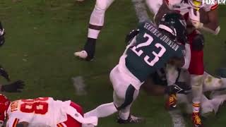Philadelphia Eagles Safety Cj Gardner Johnson brings pressure | superbowl
