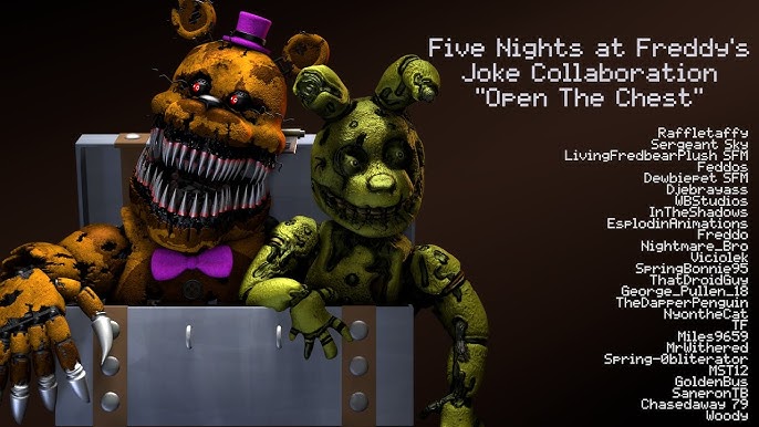 New FNaF 1 Models by Miles9659 on DeviantArt