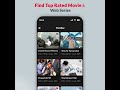 Find movies  web series in different language easily