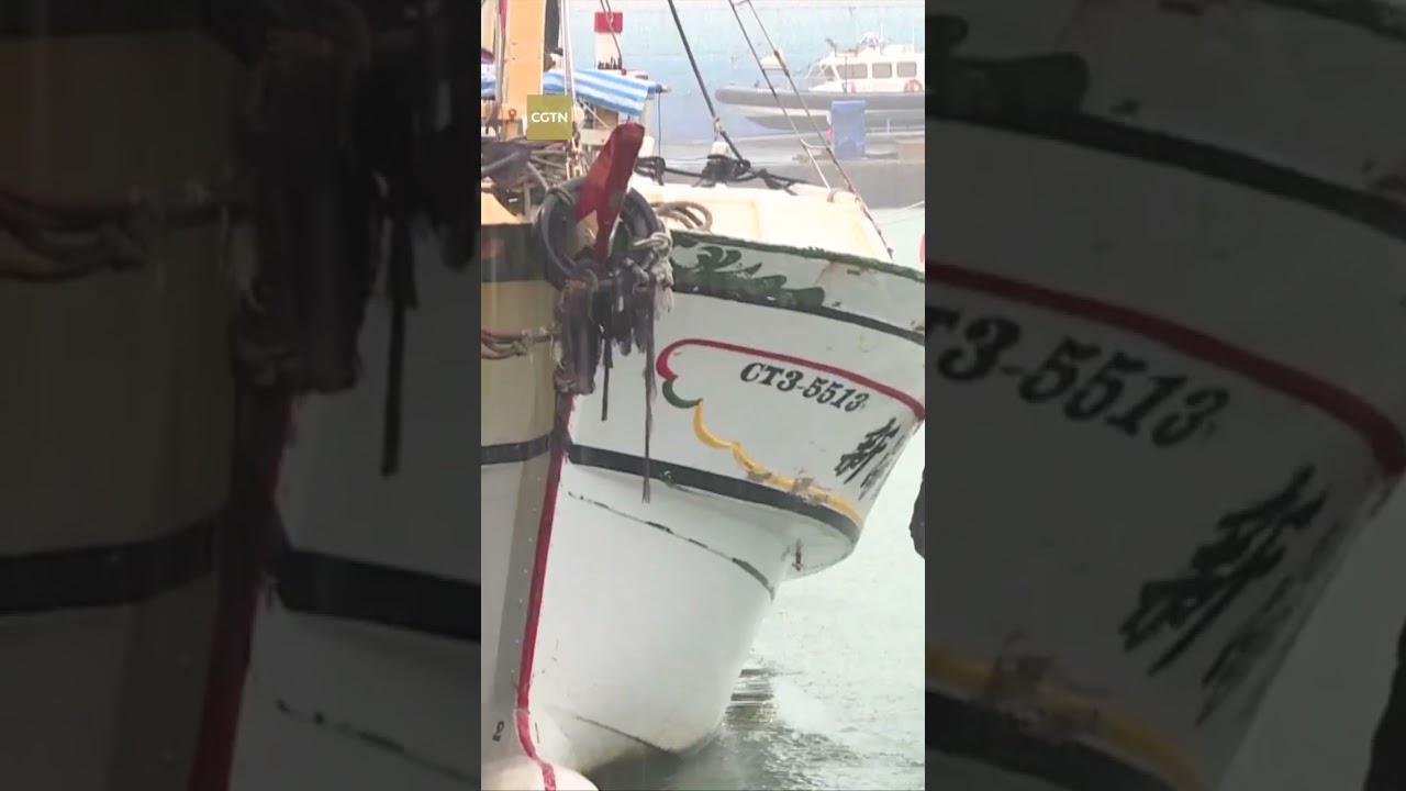 Typhoon Danas makes landfall in China's Taiwan