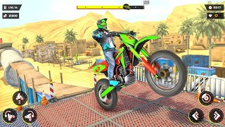 Mega Ramp Bike Stunt Gameplay-Android(Mobile Game) screenshot 1