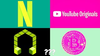 Netflix logo।YouTube originals।GameCube Intro। Bitcoin logo compilation 