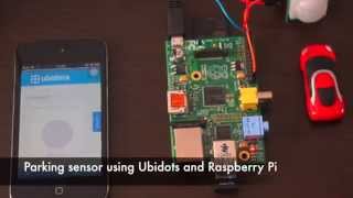A Parking Sensor using Ubidots for Education