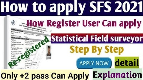 OSSC Statistical field Surveyor Form Fillup Step by Step with full Details.step by step guide