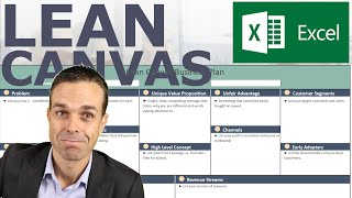 Make and Use a LEAN CANVAS in Excel