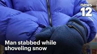 Man stabbed in the backside while shoveling snow in Brooklyn | News 12