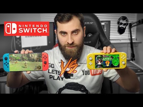 სათამაშო კონსოლების შედარება Nintendo Switch VS Nintendo Switch Lite