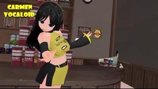 MMD Vocaloid Amanda Kocchi Muite Baby Fandub Español