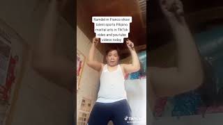 Ramdel m Franco show talent Filipino martial arts weapon Anris in you tube and tik tok video today