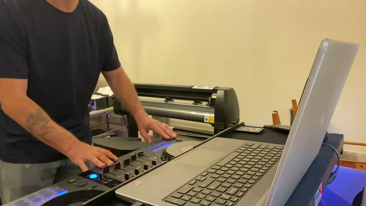 DJ Practice Session at Home