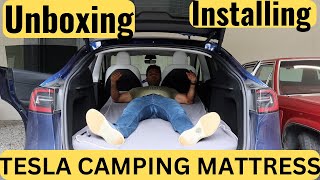 Unboxing & Fitting Tesla Model Y Camping Mattress: A Perfect Accessory for your Next Adventure!