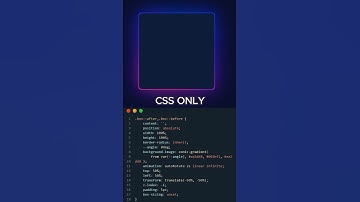 CSS Border Animation with Gradient Colors