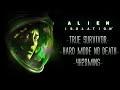 Alien Isolation - True Survivor - Hard Mode No Death Speedrun [One Shot Trophy] [4h20mins]