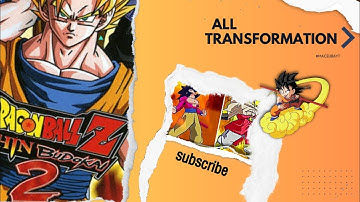 ALL TRANSFORMATIONS 💥 Dragon Ball Z Shin Budokai 2 PPSSPP