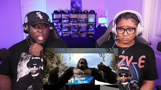 Kidd and Cee Reacts To When KING KONG bodied 3 V-REXES for a SNOW BUNNY's love