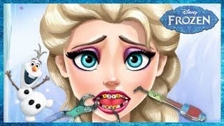 Disney Princess Frozen - Elsa Tooth Injury Game - Anna Elsa Frozen Games screenshot 2