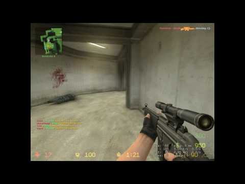 Counter Strike Source - RUFF- 4 kill auto sniper r...