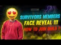 Survivors Players Face Reveal 🔥❤️ - Amit Bhai Ka Guild #Survivors