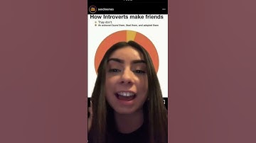 How Introverts Make Friends | TikTok Memes #shorts