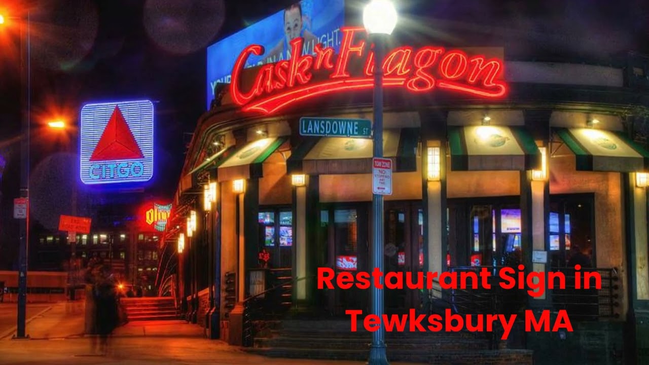 Metro Sign and Awning : Restaurant Sign in Tewksbury, MA