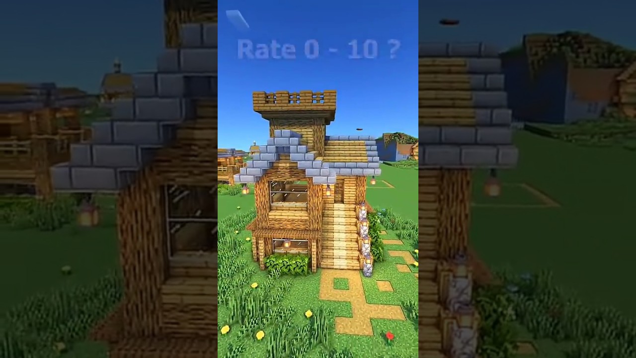 Minecraft easy survival house minecraftmemes _minecrafttutorial _minecraftbuilding _Minecraft#shorts