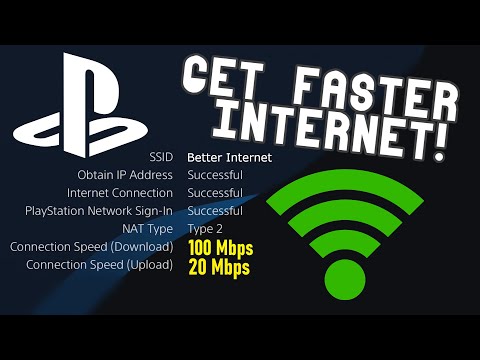 How To Increase Your Internet Speed On PS4! (2020) (EASY) | SCG