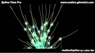 motion2spline+xparticles