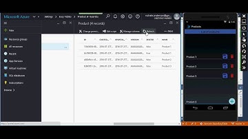 Xamarin with Azure Easy Table