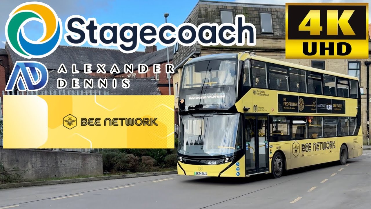 [Stagecoach Manchester Bee Network: 409 Ashton to Rochdale via Hathershaw & Oldham] ADL Enviro400EV