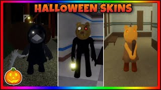 *ALL* PIGGY HALLOWEEN SKINS GAMEPLAY + SECRET SKIN | CROVE, PUMPIGGY, MR.STITCHY (Roblox)