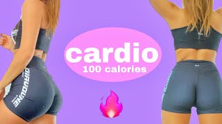 burn 100 calories in 8 mins*CARDIO BLAST*