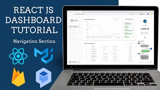 Famous React JS, Material UI & Firebase Dashboard Tutorial #2 - Navigation Wealth