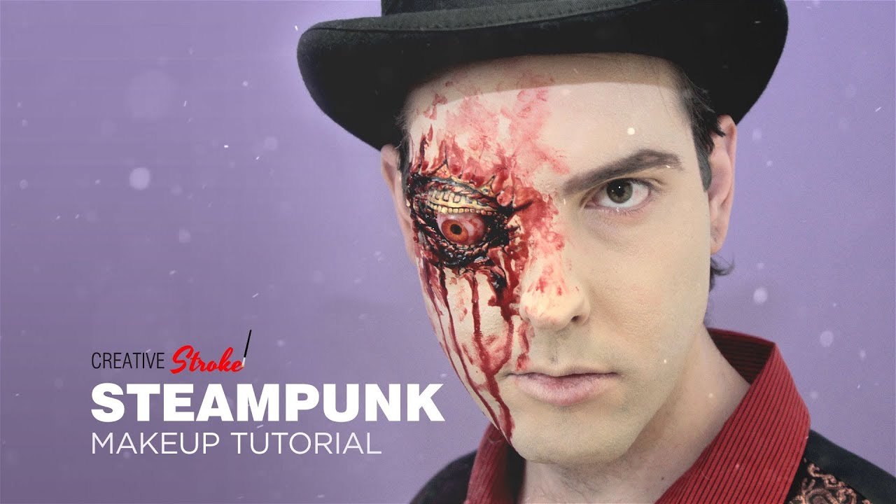 Steampunk Victorian Terminator Makeup Tutorial