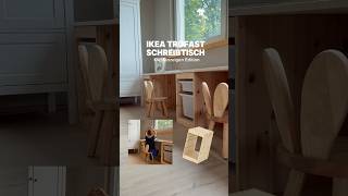 War ganz einfach diesen Schreibtisch aus Ikea Trofast Regalen zu bauen 🥲 #ikea #kinderzimmer