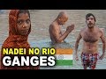 INDIA 4 - NADEI no rio GANGES | CREMAÇÃO de CORPOS | Varanasi