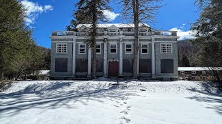 The Massive Stunning Abandoned Millionaire Stock Brokers Mansion Turned Resort Up North in New York