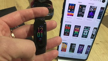 Xiaomi Mi Band 5 - How to Pair & Change Chinese to English