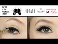 Magnetic Eyeliner Comparison | Ardell, KISS, Eylure & Lash Liner System