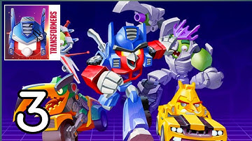 Angry Birds Transformers - Gameplay - Walkthrough - Part 3(android,ios)