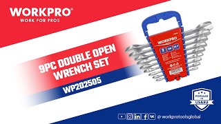 WORKPRO Premium Double Open Wrench Set | Global Distributors Wanted! | WP202505