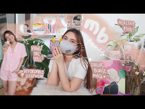 September Favorites! Philips Mask, Healthy Snacks, Sleepwear & more! | Angel Yeo