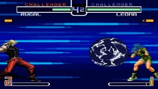 Tas Rugal Vs Leona Kof 2002 Mp2