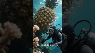 A Giant Metal Chain Found on the Ocean Floor 😱 #oceanmystery #youtubeshorts #mysteryvideo #deepsea