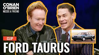 John Cena On Conan's 1992 Ford Taurus: That Car F**ks! | Conan O'Brien Needs A Friend