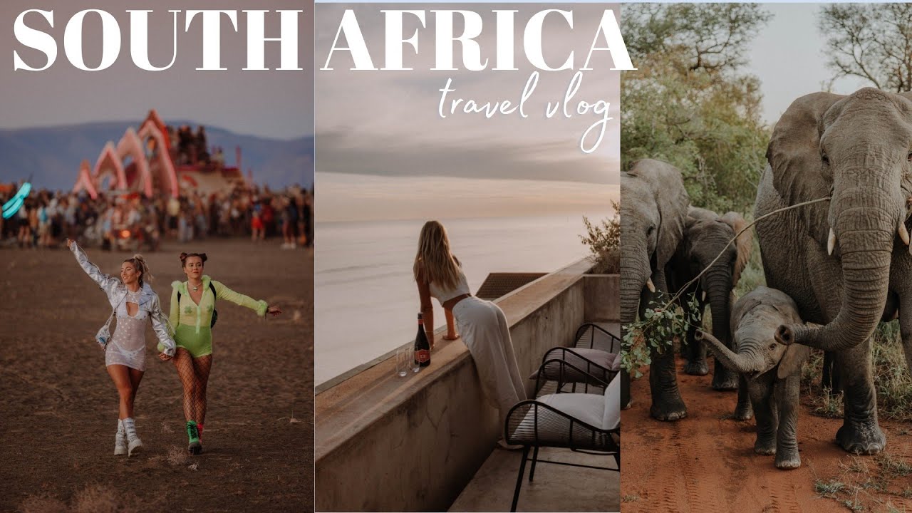 ⁣South Africa- Safari, Cape Town & AFRIKA BURN travel vlog