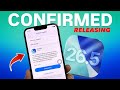 iOS 26.5 Stable Update Finally Confirmed ✅ - iOS 26.5 RELEASING